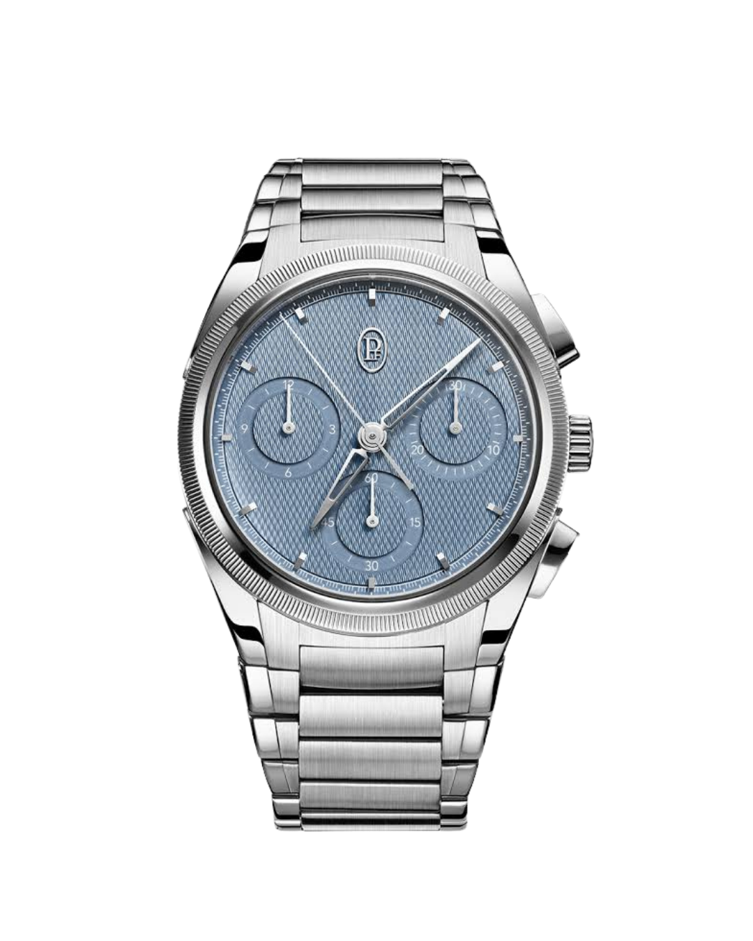 TONDA PF CHRONOGRAPHE MYSTERIEUX STEEL PLATINUM MINERAL BLUE