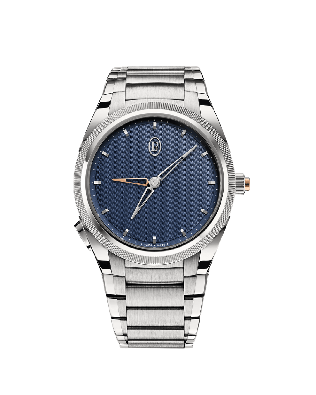 TONDA PF GMT RATTRAPANTE STEEL PLATINUM MILANO BLUE