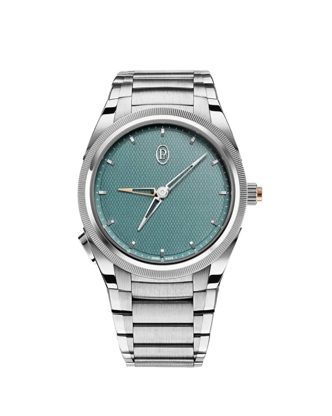 TONDA PF GMT RATTRAPANTE STEEL PLATINUM VERZASCA