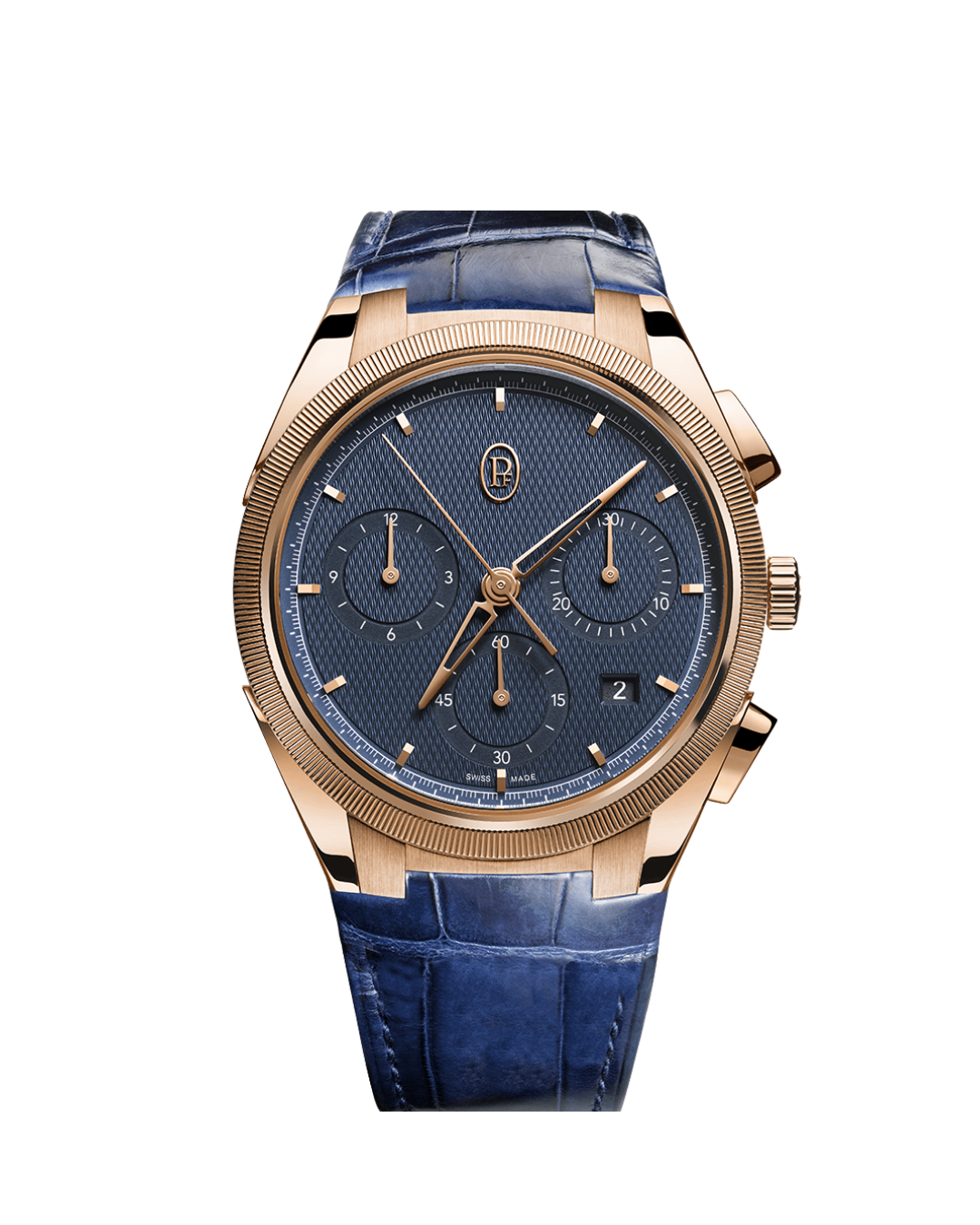 TONDA PF CHRONOGRAPH ROSE GOLD MILANO BLUE COSC