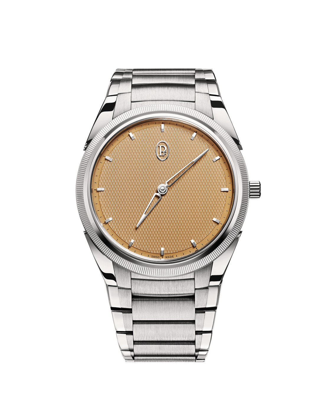 TONDA PF MICRO-ROTOR NO DATE STEEL PLATINUM GOLDEN SIENA