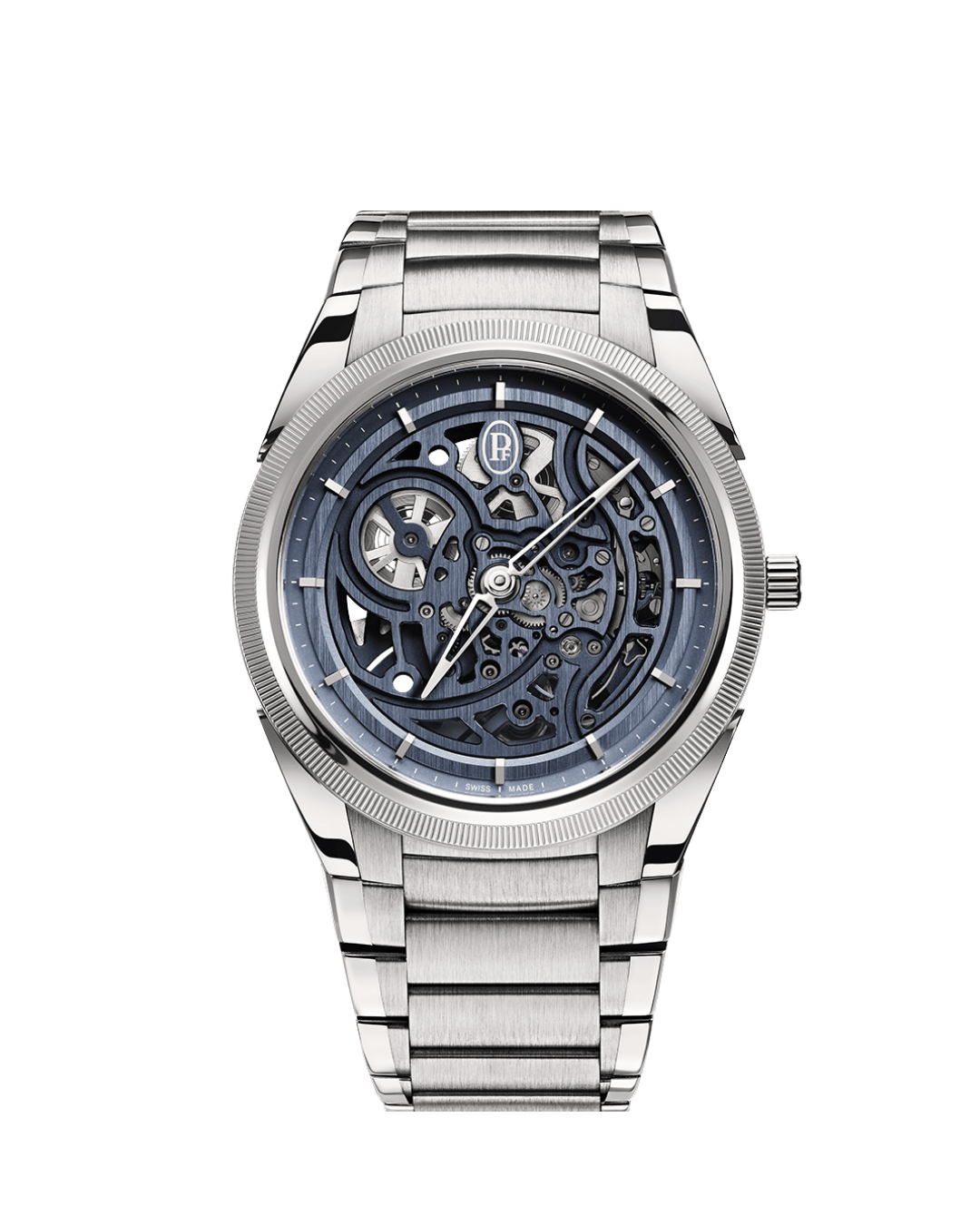 TONDA PF SKELETON PLATINUM MILANO BLUE