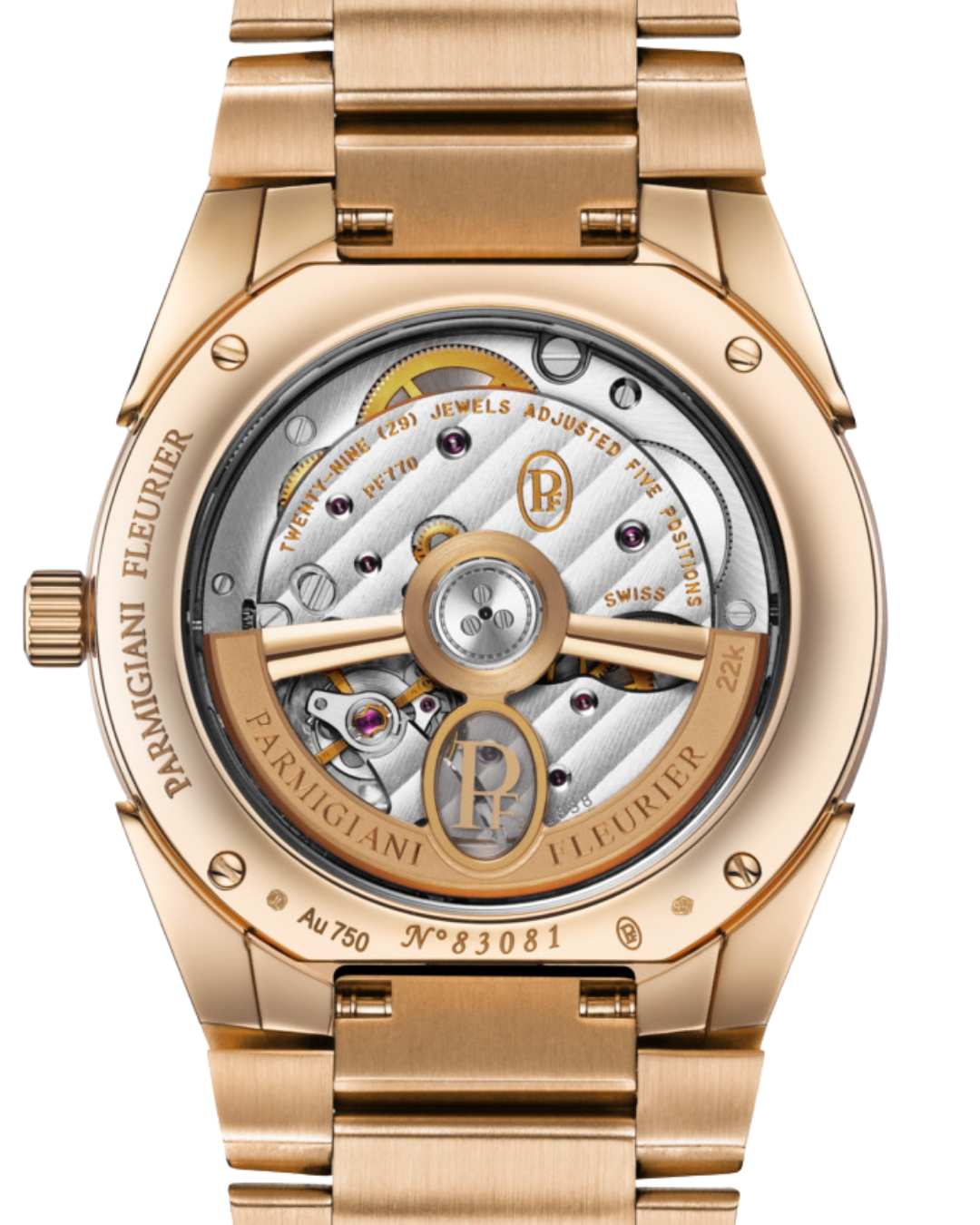 TONDA PF AUTOMATIC ROSE GOLD SET WARM GREY SET