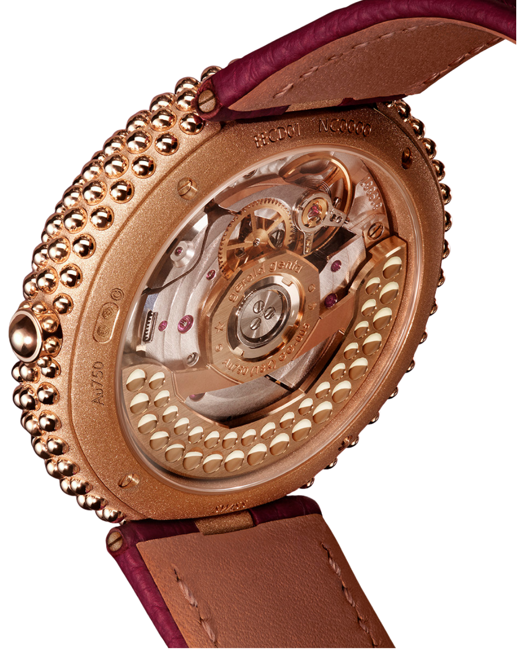 Gentissima Oursin 36 Burgundy