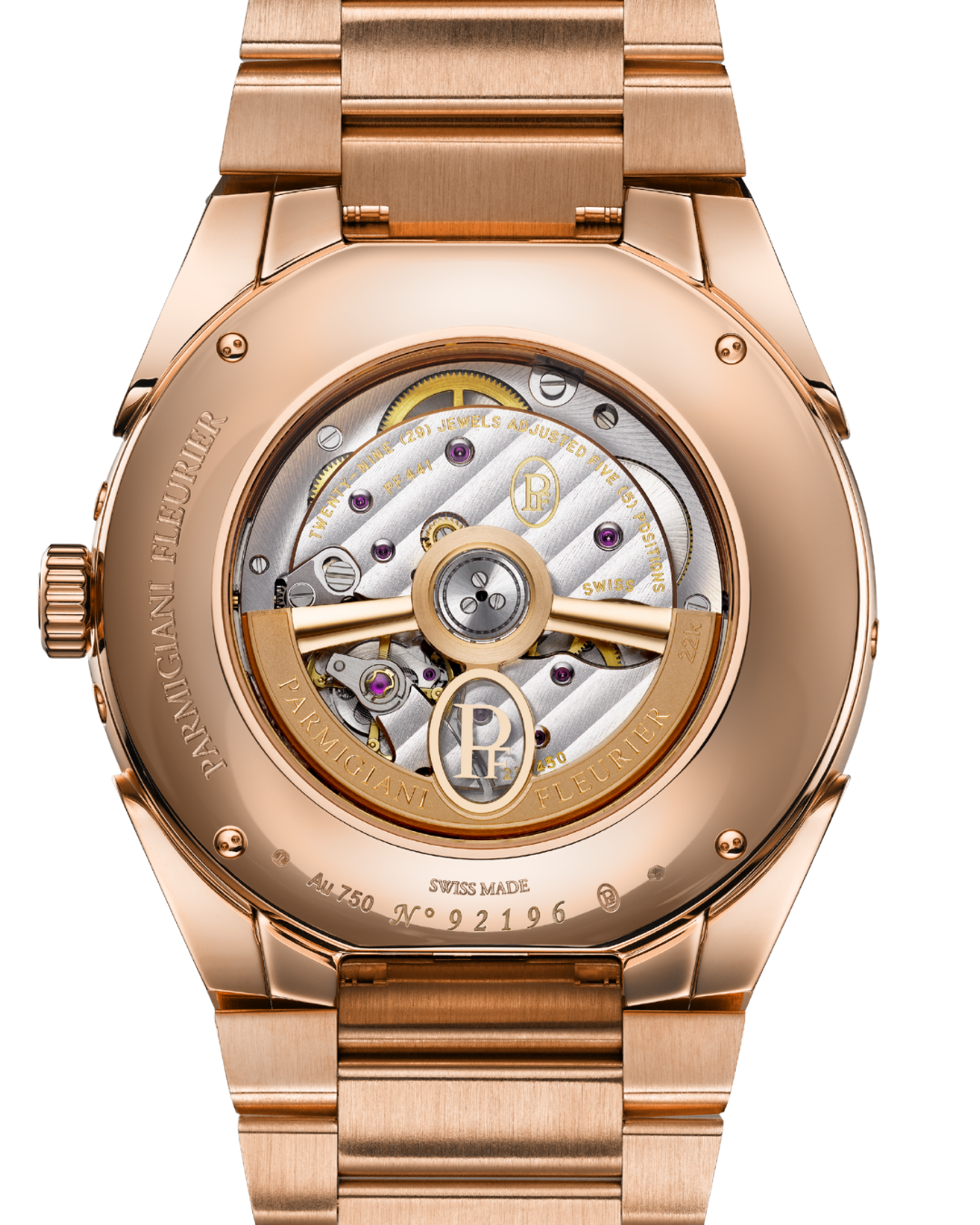 TONDA PF XIALI CHINESE CALENDAR ROSE GOLD IMPERIAL RED
