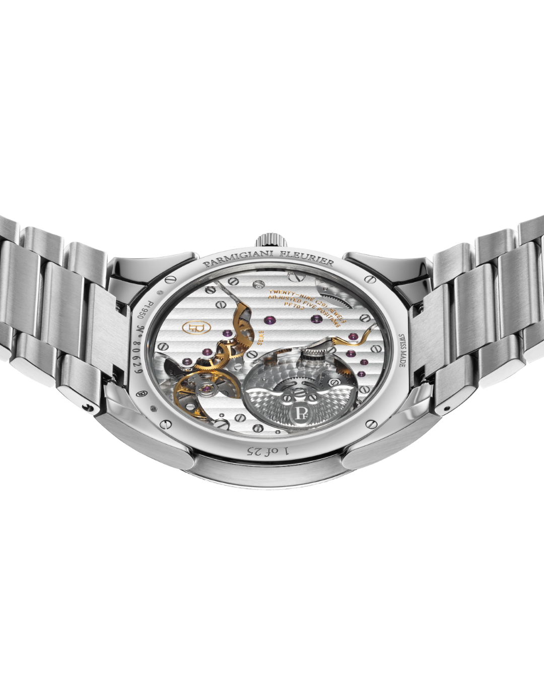 TONDA PF MICRO-ROTOR NO DATE PLATINUM STONE BLUE