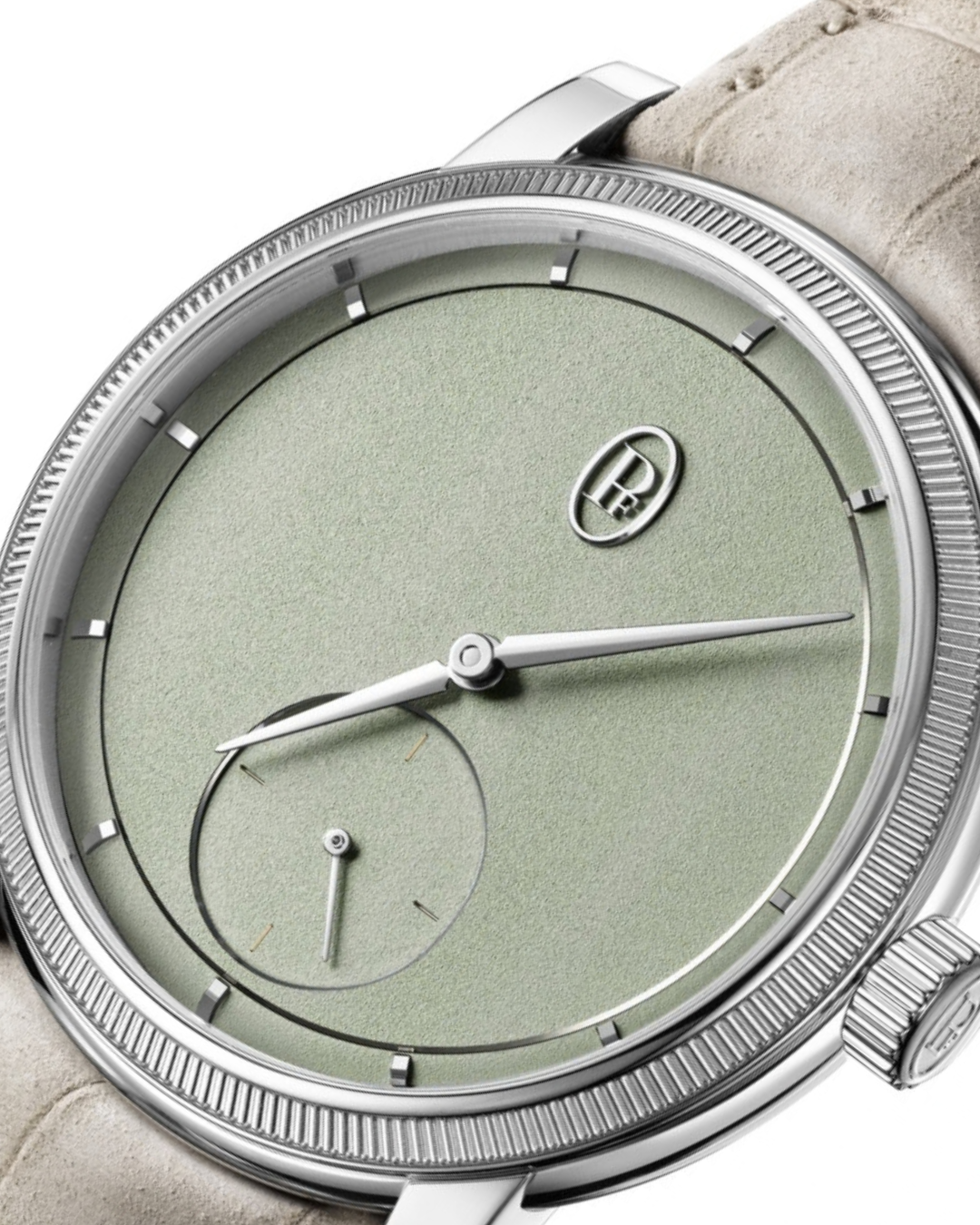 TORIC PETITE SECONDE PLATINUM GREY CELADON