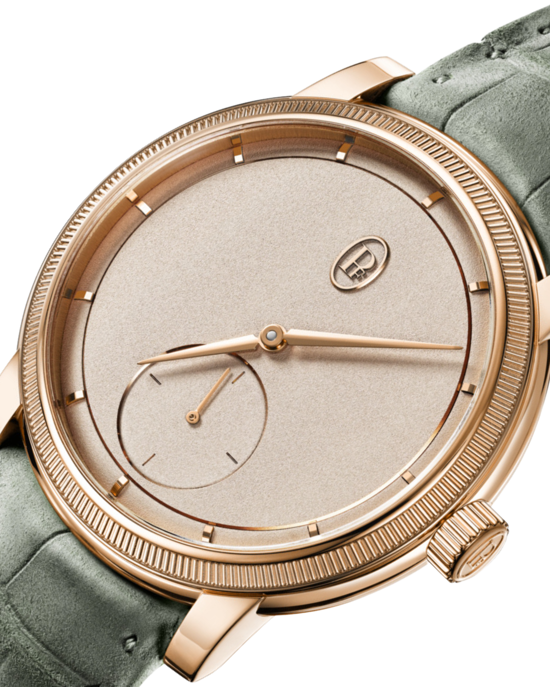 TORIC PETITE SECONDE ROSE GOLD SAND GOLD