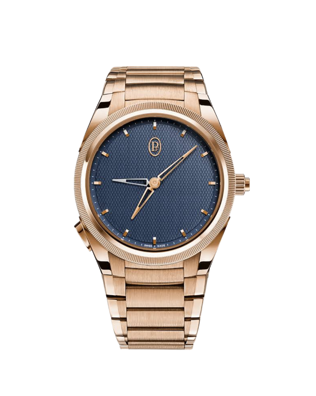 TONDA PF GMT RATTRAPANTE ROSE GOLD MILANO BLUE