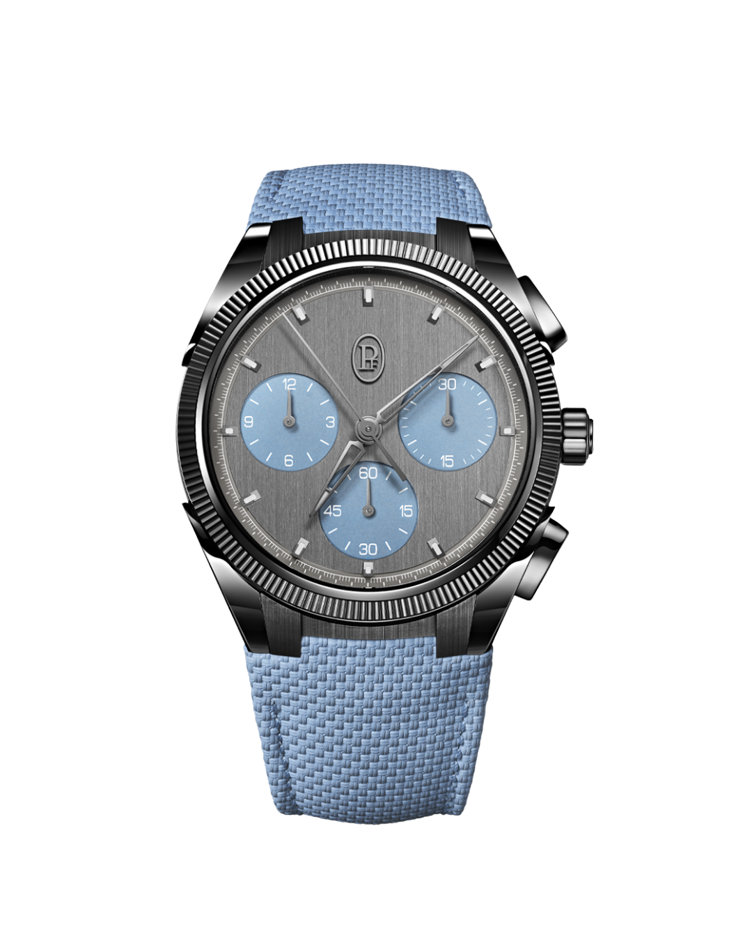 TONDA PF SPORT CHRONOGRAPH NO DATE ULTRA-CERMET BLACKOR & MINERAL BLUE COSC
