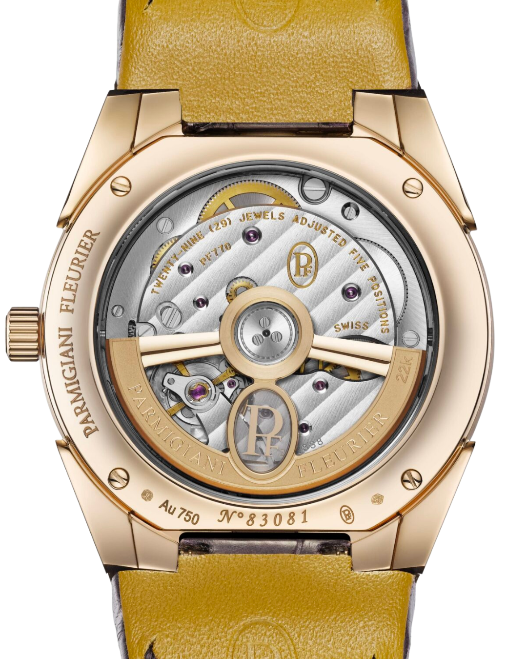 TONDA PF AUTOMATIC ROSE GOLD DEEP RUBY SET