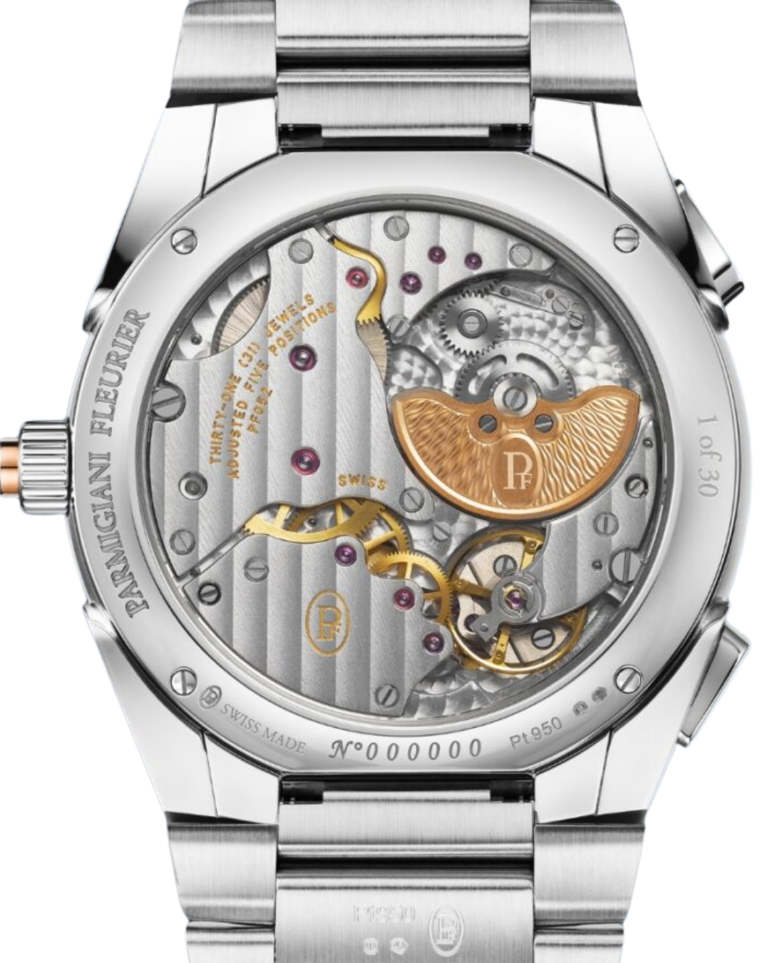 TONDA PF MINUTE RATTRAPANTE PLATINUM NATURAL PLATINUM