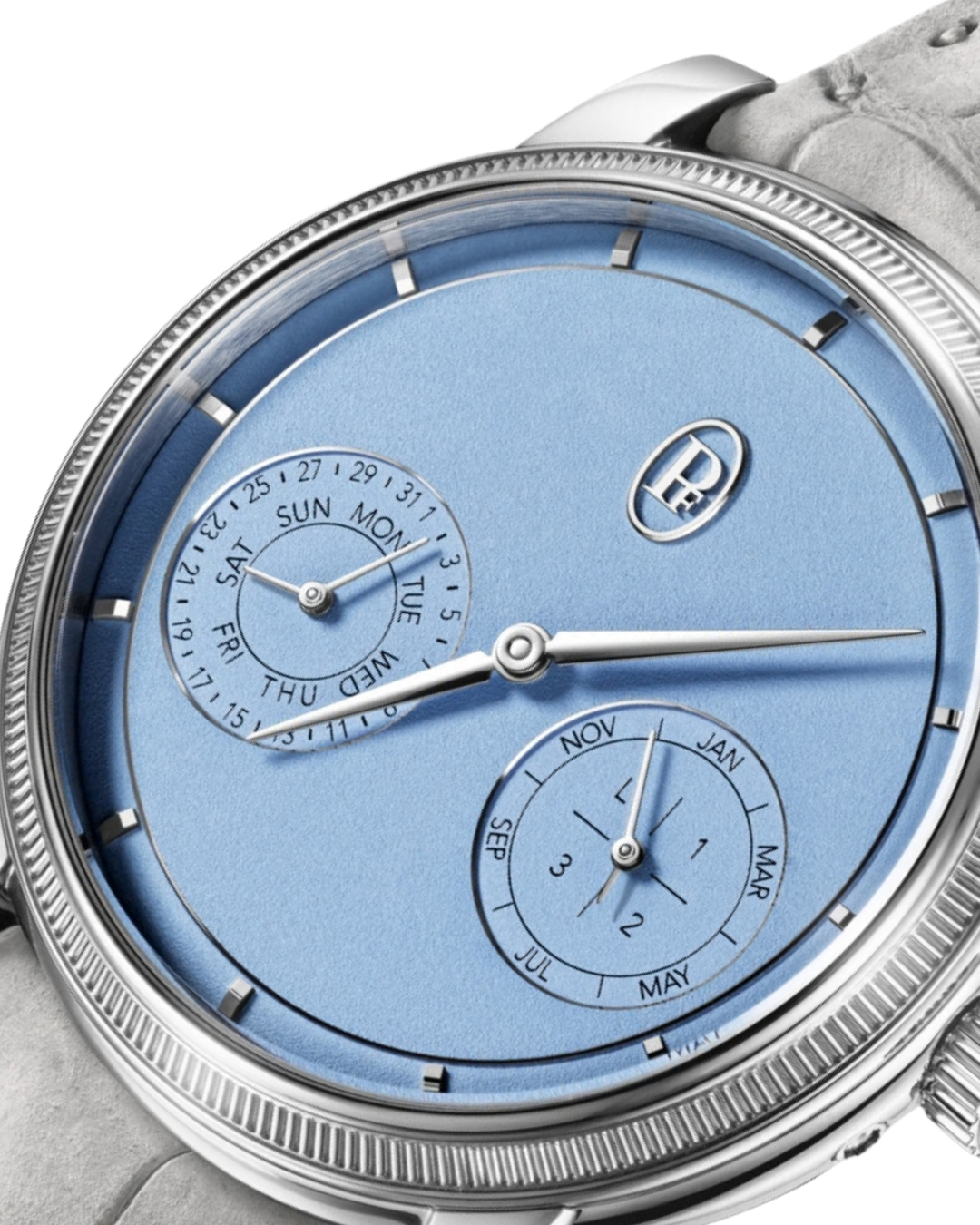 TORIC QUANTIEME PERPETUEL PLATINUM MORNING BLUE