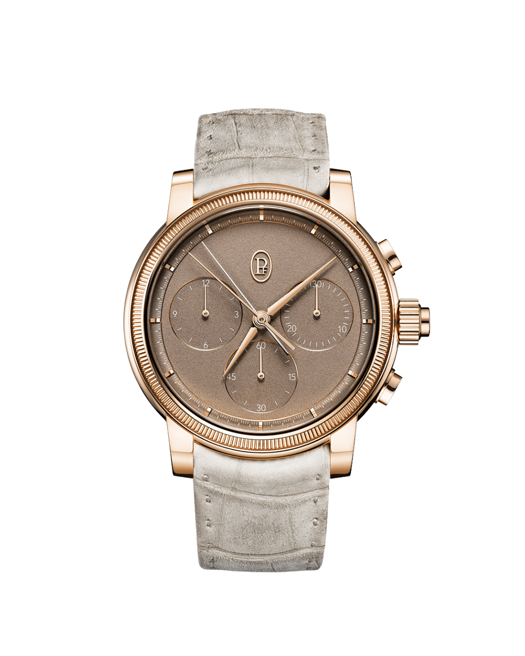 TORIC CHRONOGRAPH RATTRAPANTE ROSE GOLD NATURAL UMBER