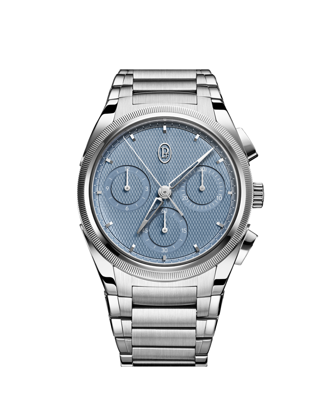 TONDA PF CHRONOGRAPH 40MM NO DATE STEEL PLATINUM MINERAL BLUE COSC