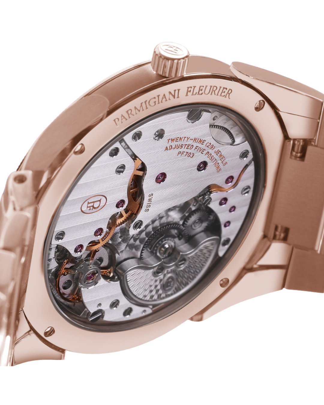 TONDA PF MICRO-ROTOR ROSE GOLD WARM GREY