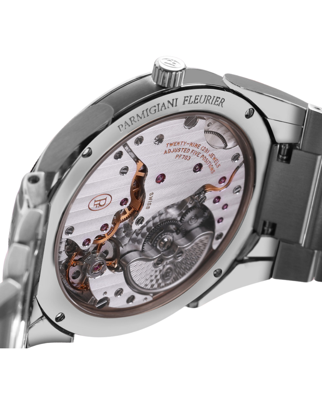 TONDA PF MICRO-ROTOR STEEL PLATINUM WARM GREY