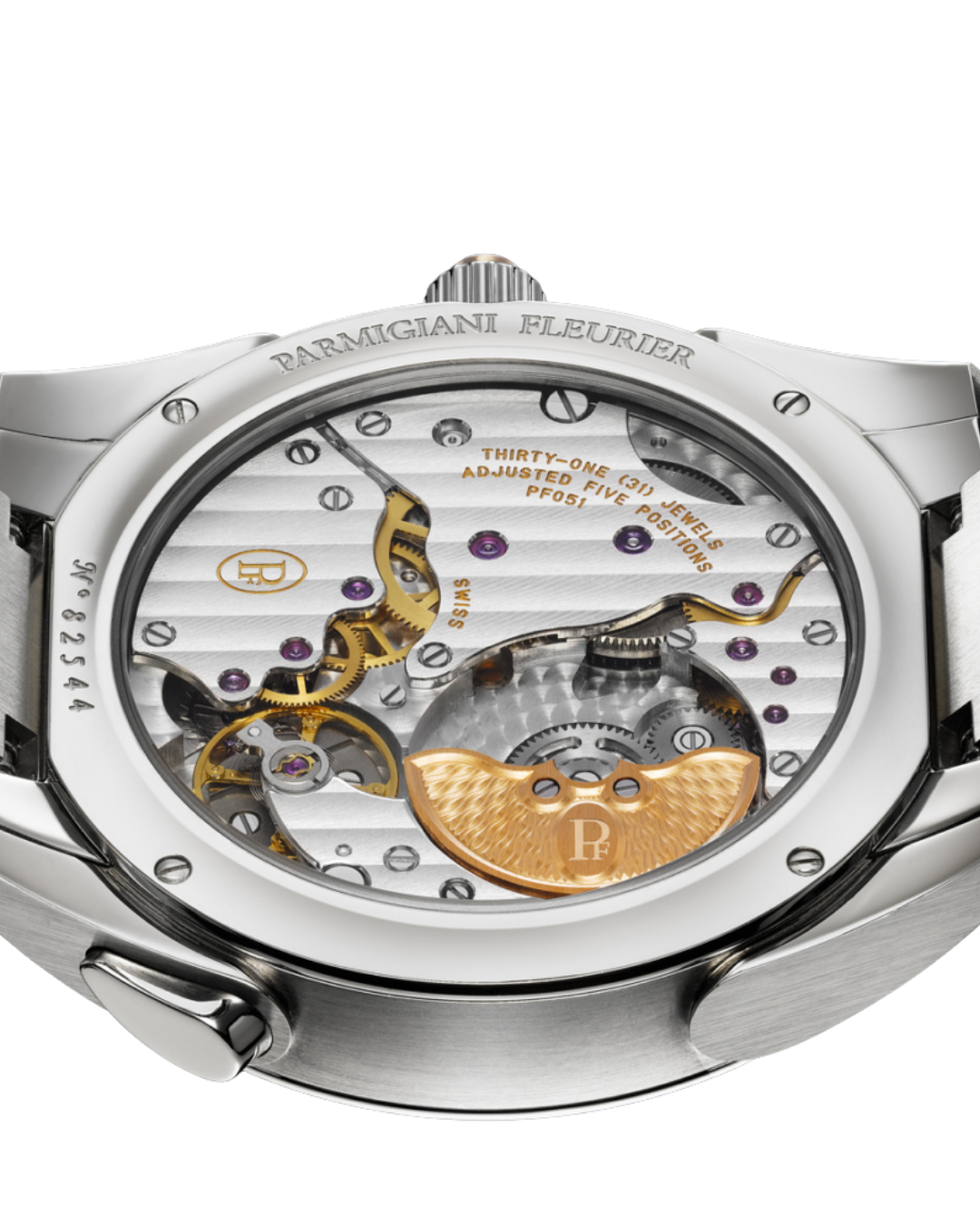 TONDA PF GMT RATTRAPANTE STEEL PLATINUM VERZASCA