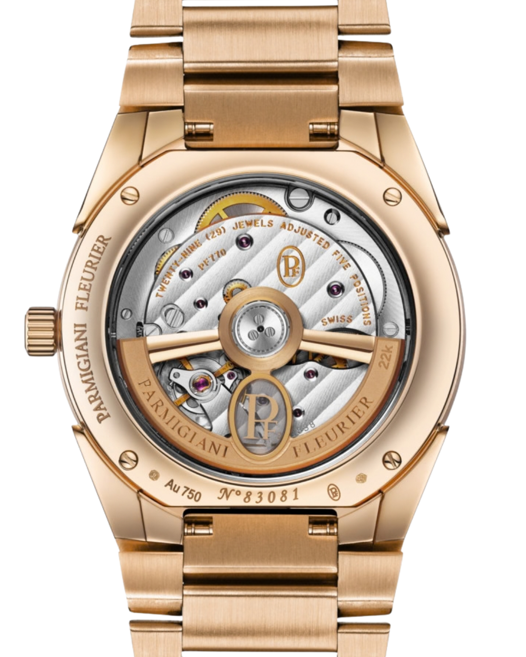 TONDA PF AUTOMATIC ROSE GOLD SET SAND GOLD SET